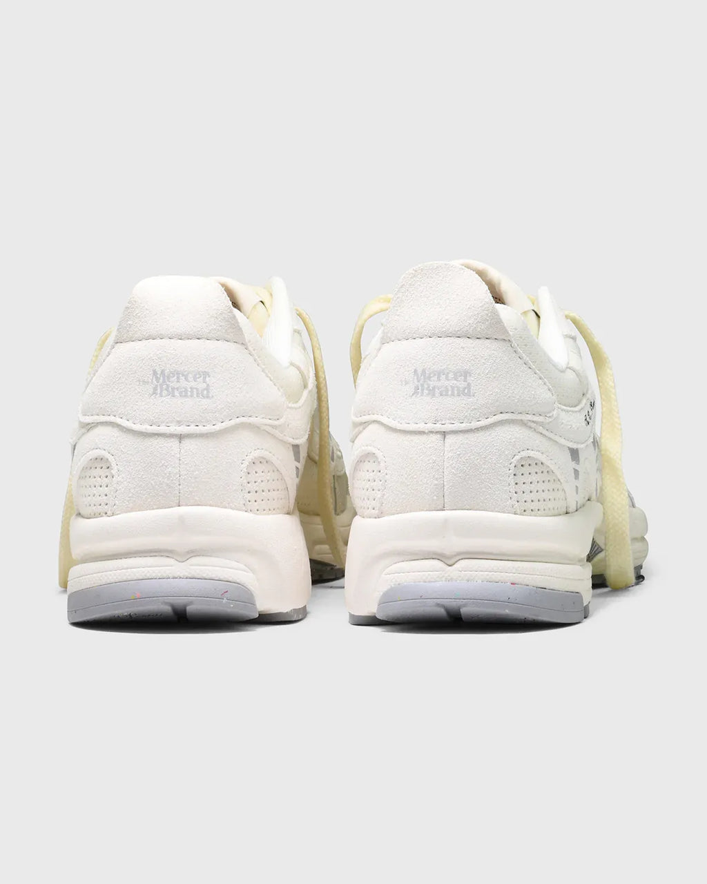 The Mercer brand The Re-run Vintage suede off white