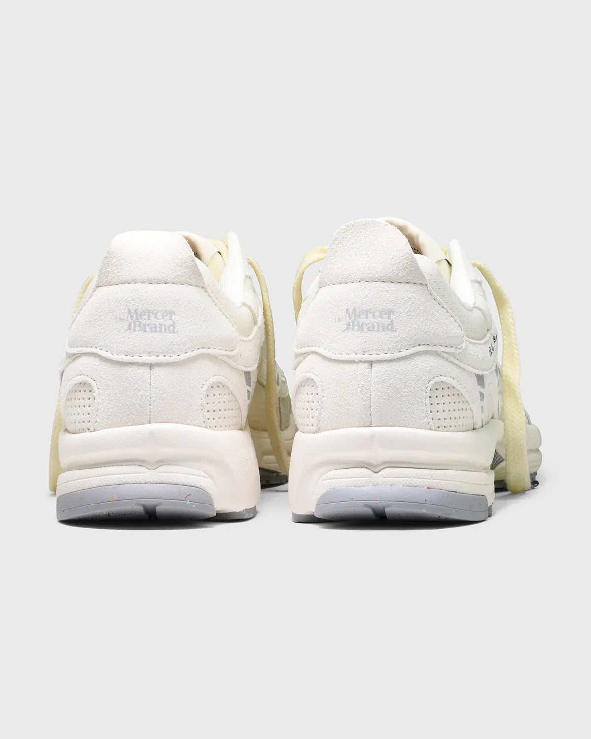 The Mercer brand The Re-run Vintage suede off white