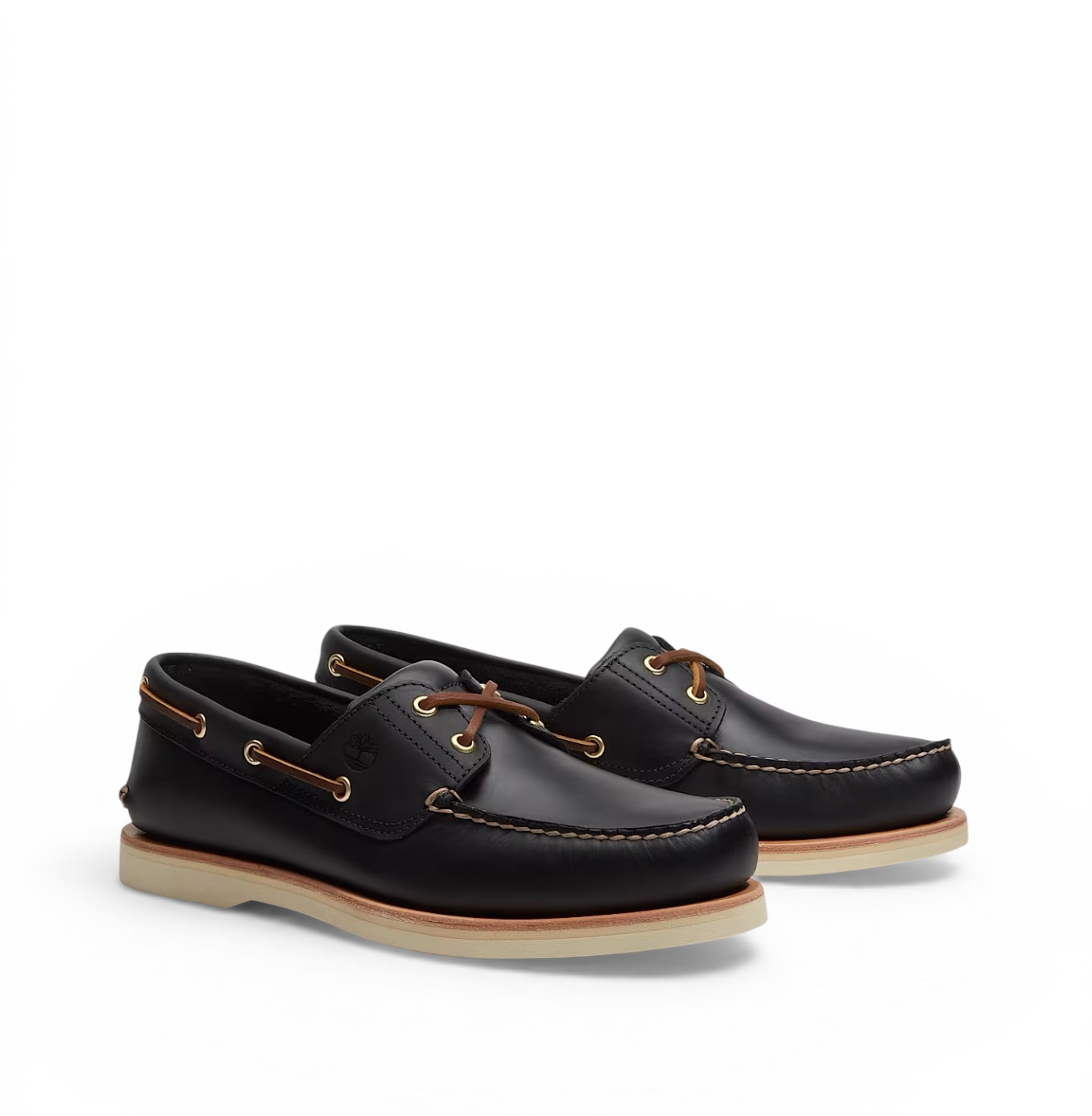 Timberland Crafted boat boat shoe navy full grain