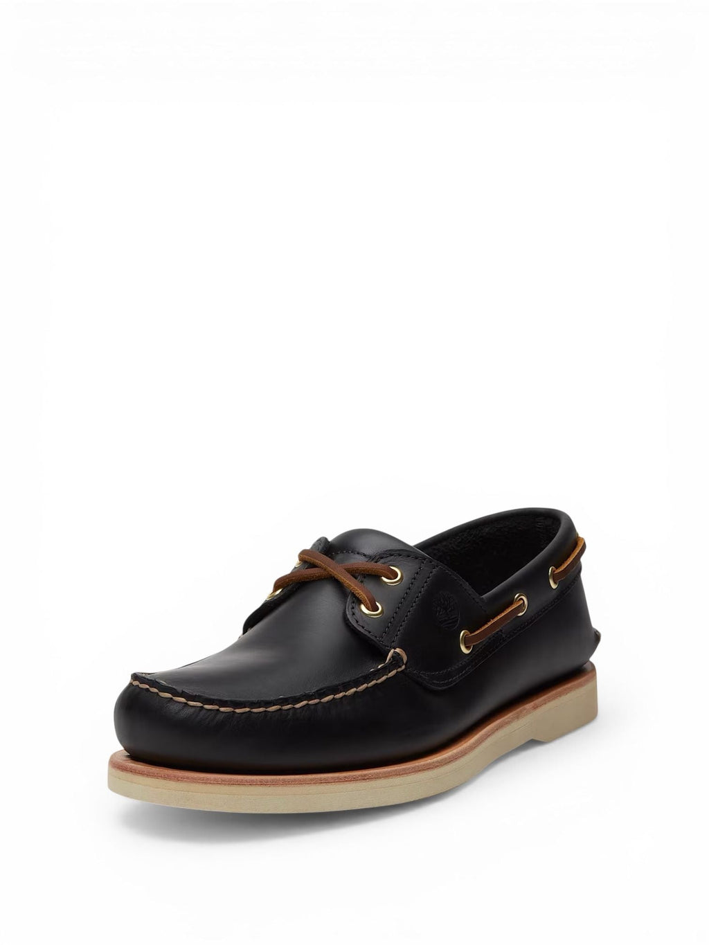 Timberland Crafted boat boat shoe navy full grain
