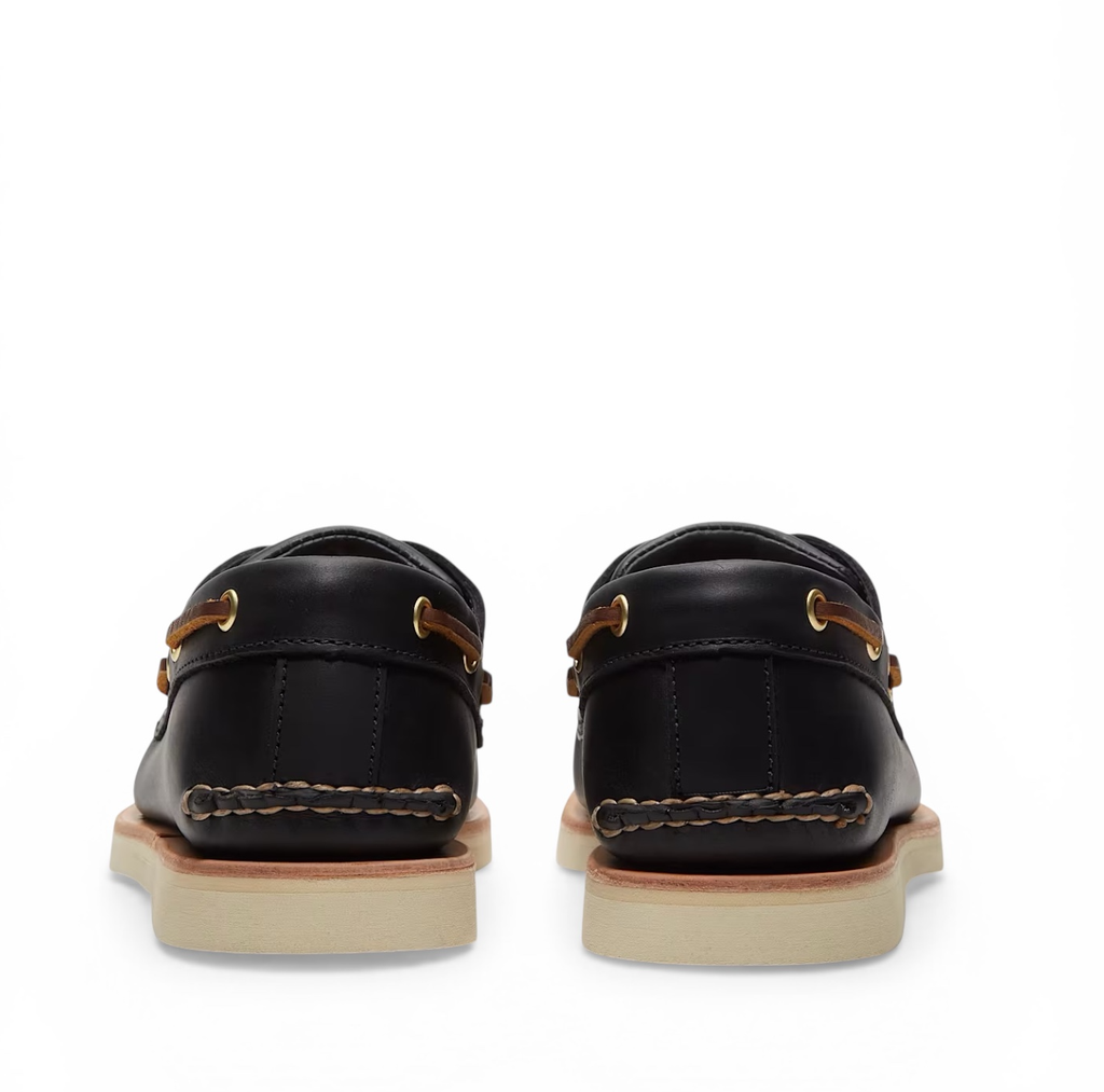 Timberland Crafted boat boat shoe navy full grain