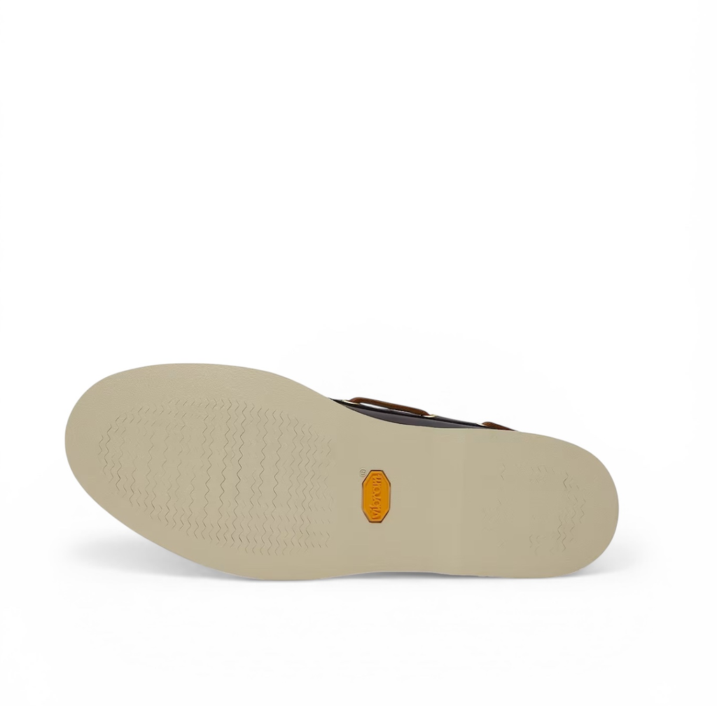 Timberland Crafted boat boat shoe navy full grain