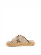 Mou Criss-cross sandal metal stitching MU.SW451013A CHLK