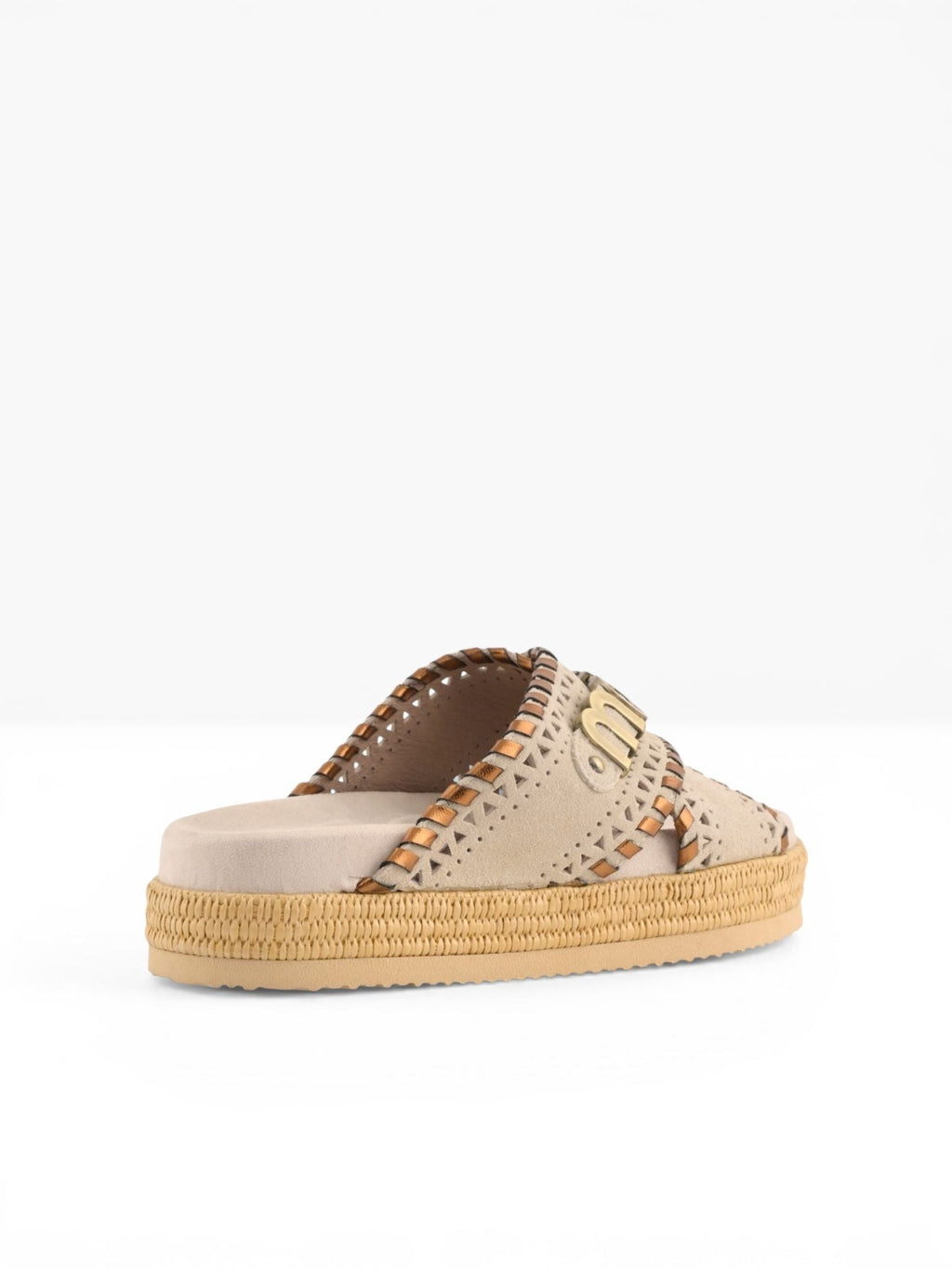 Mou Criss-cross sandal metal stitching MU.SW451013A CHLK