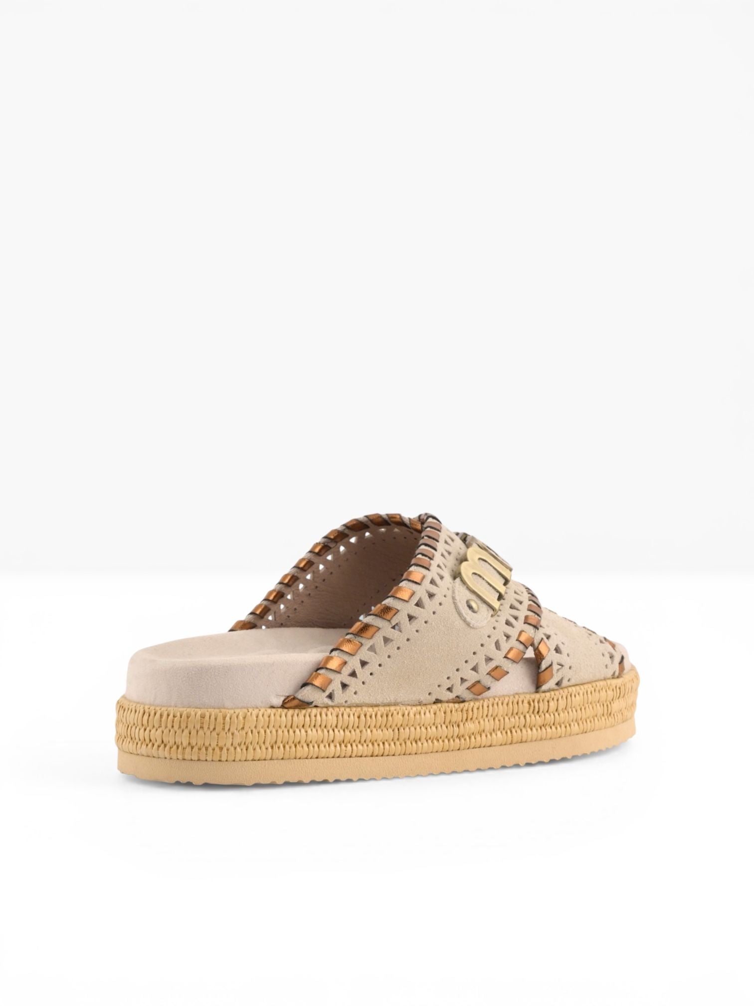 Mou Criss-cross sandal metal stitching MU.SW451013A CHLK