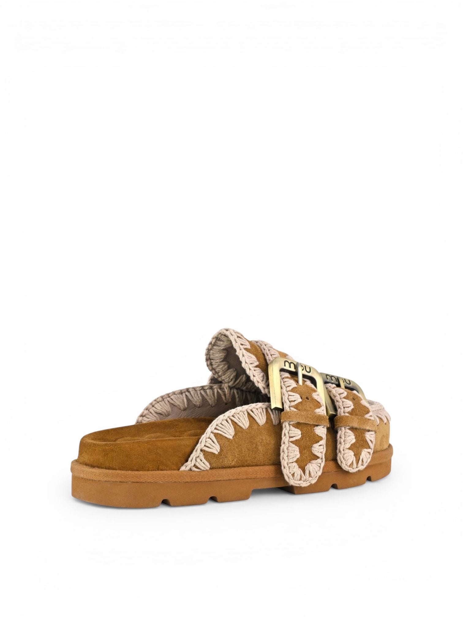 Mou Low bio sabot two-buckles