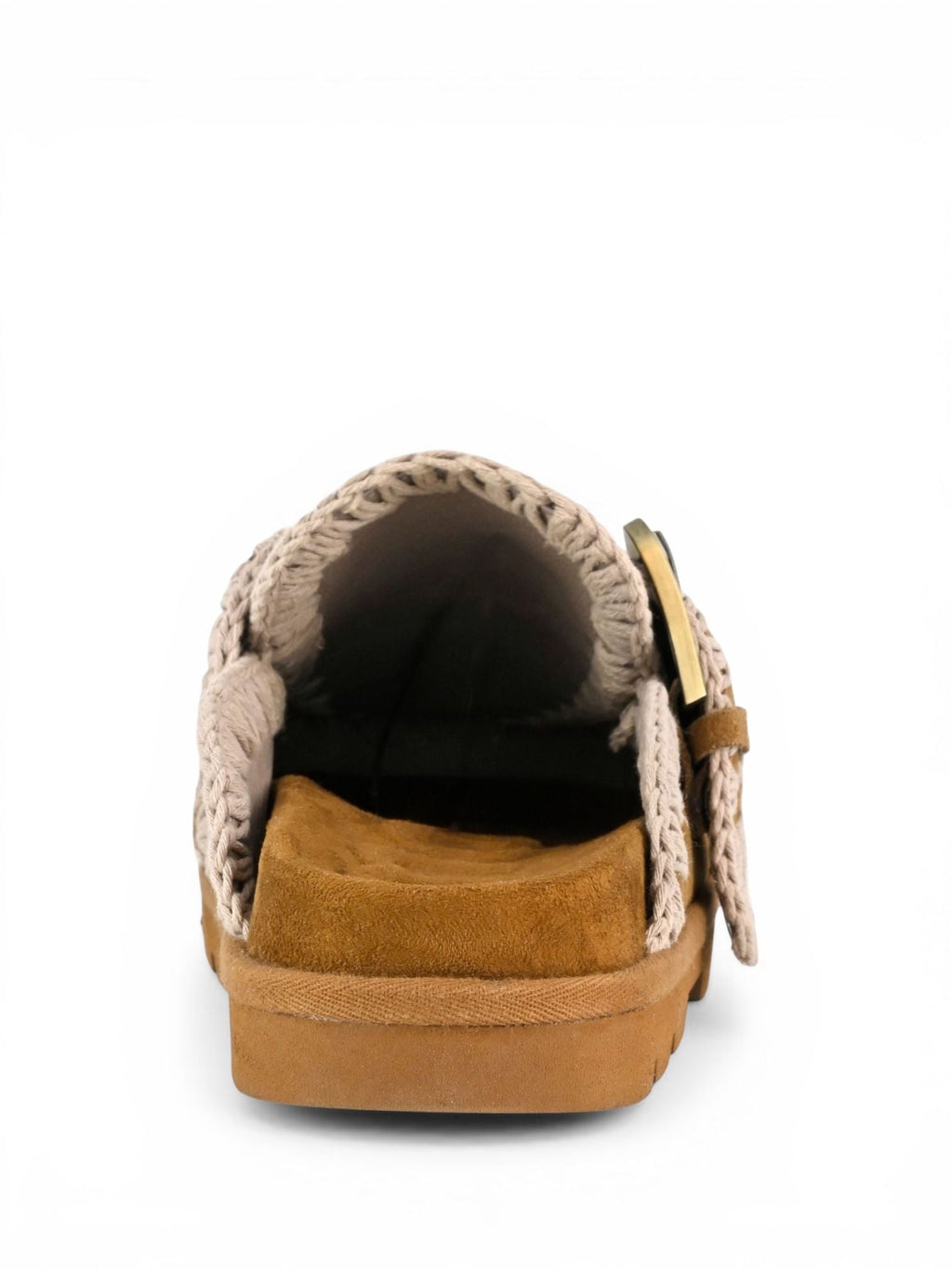 Mou Low bio sabot two-buckles