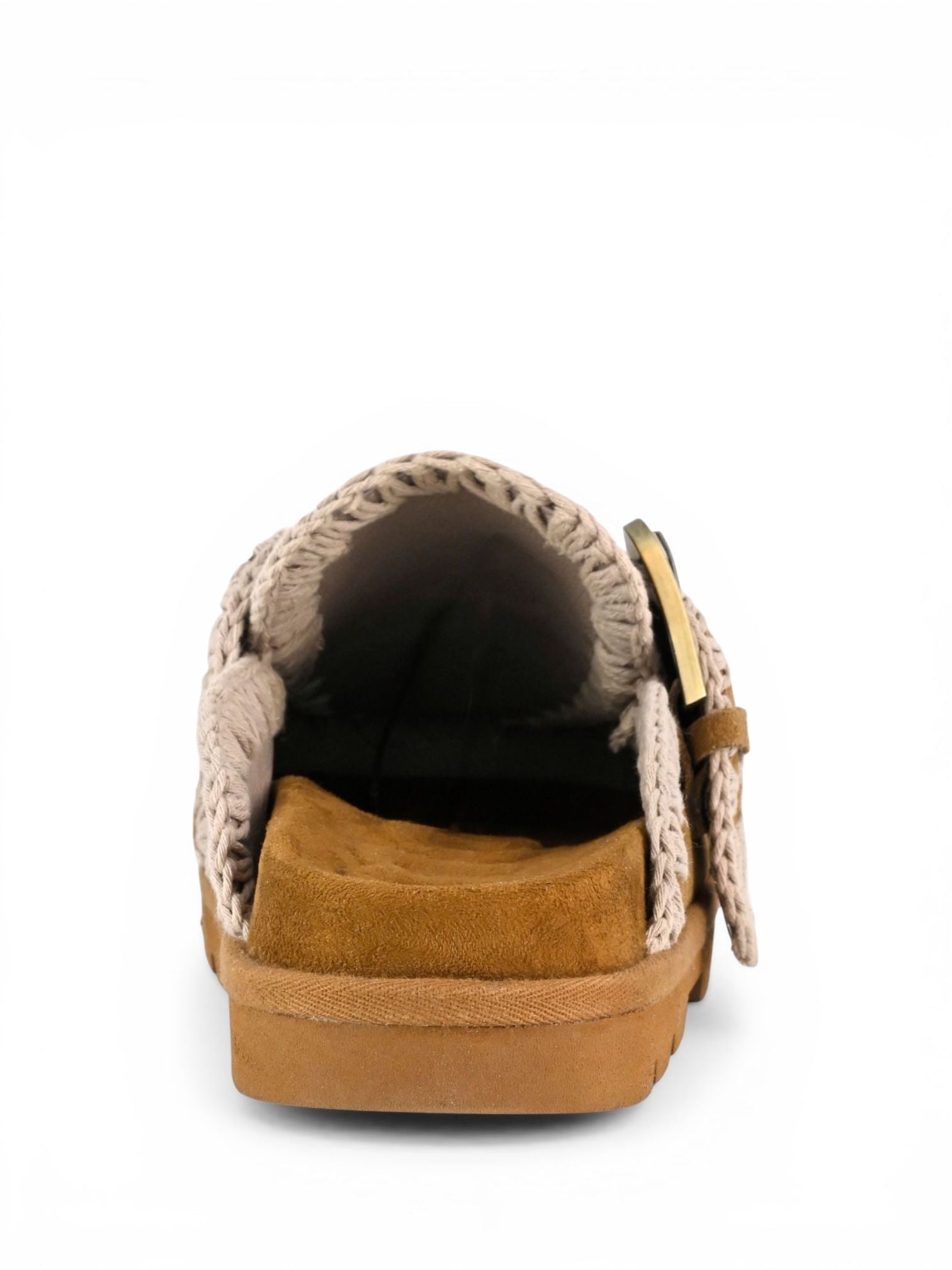 Mou Low bio sabot two-buckles