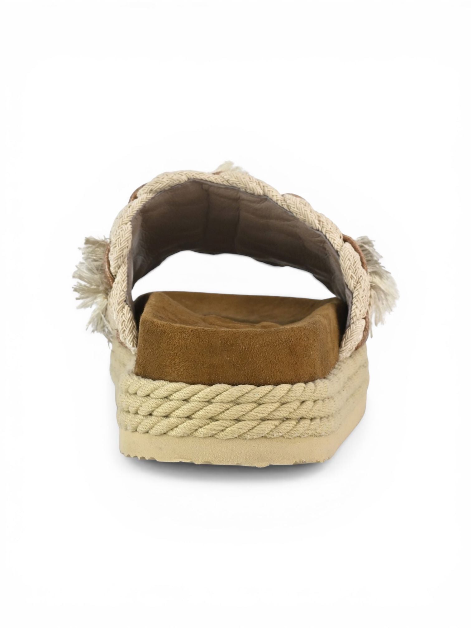 Mou Monoband rope sandal fringes MU.SW451008K