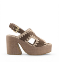 Mou Raffia platform