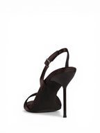 Jeffrey Campbell Go- getter coffee satin