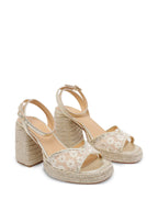 Castaner Vals blanco/oro
