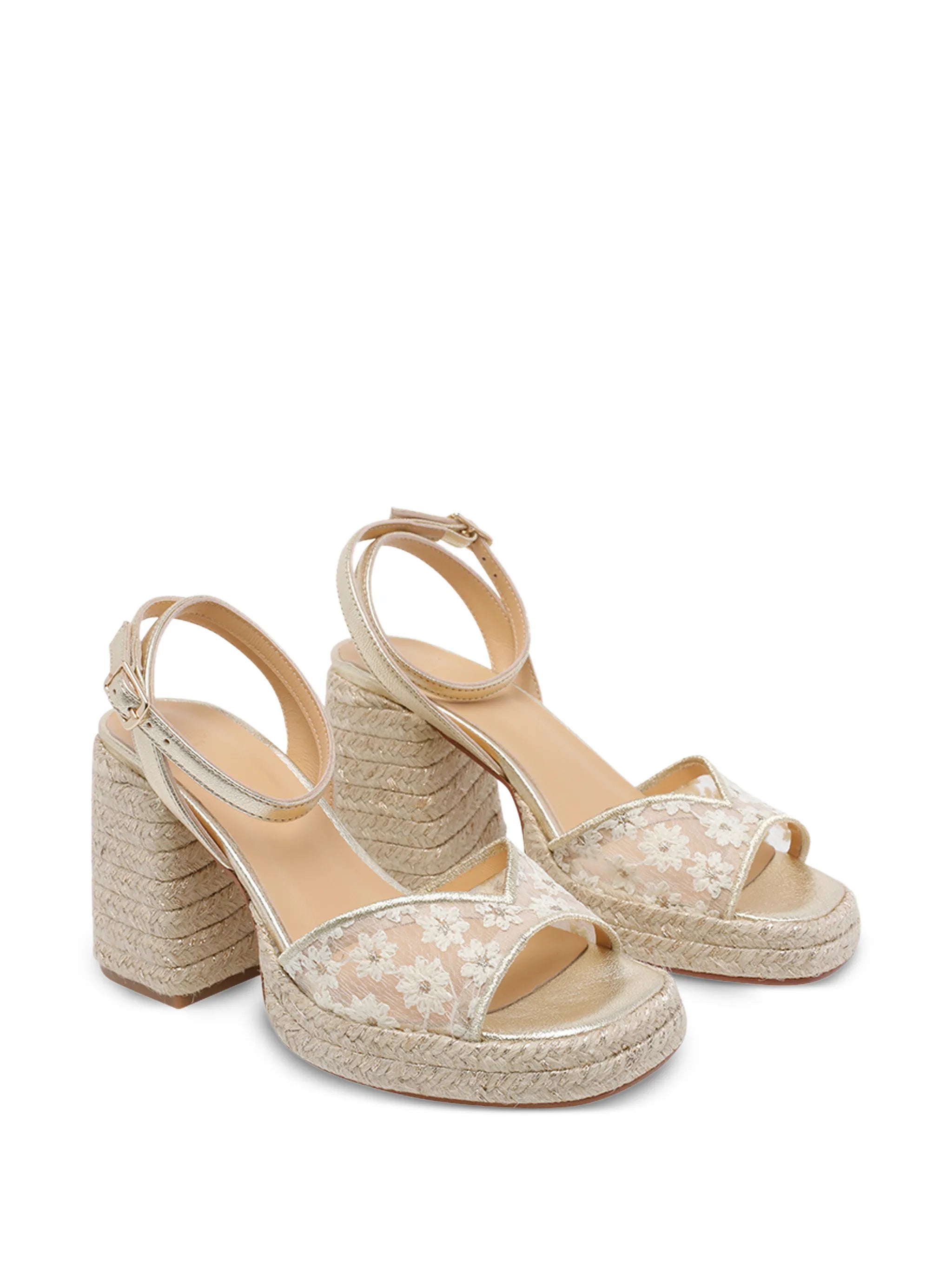 Castaner Vals blanco/oro