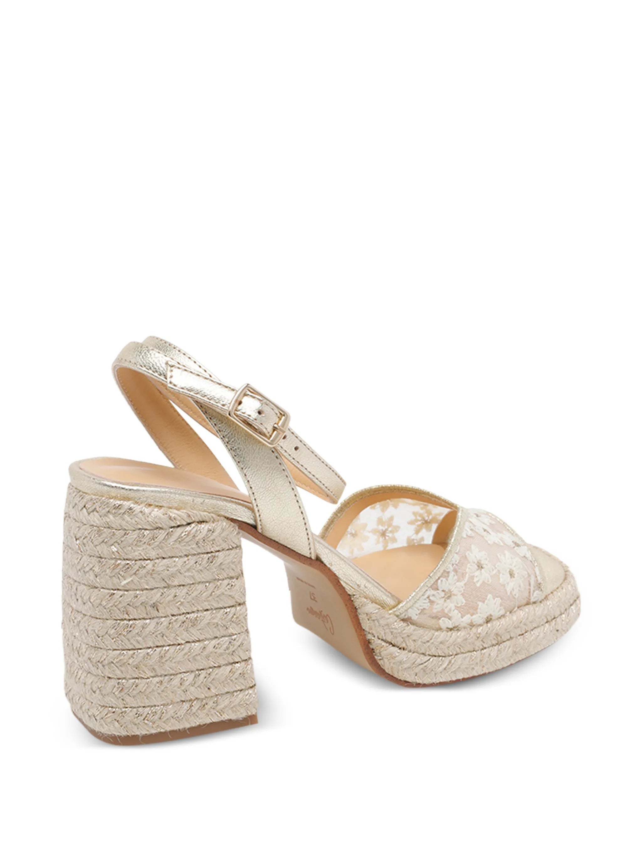 Castaner Vals blanco/oro