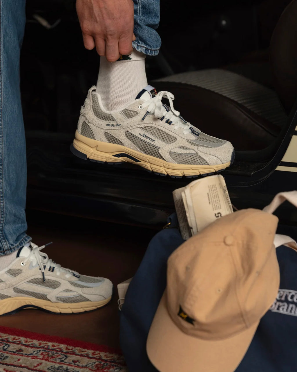 The Mercer Brand The Re-Run Americana Off White