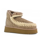Mou Mini Eskimo platform boot elephant grey