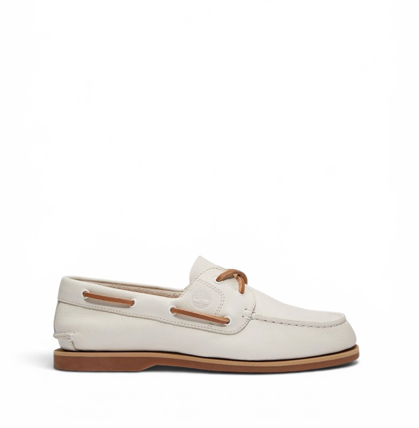 Timberland classic boat shoe natural full grain