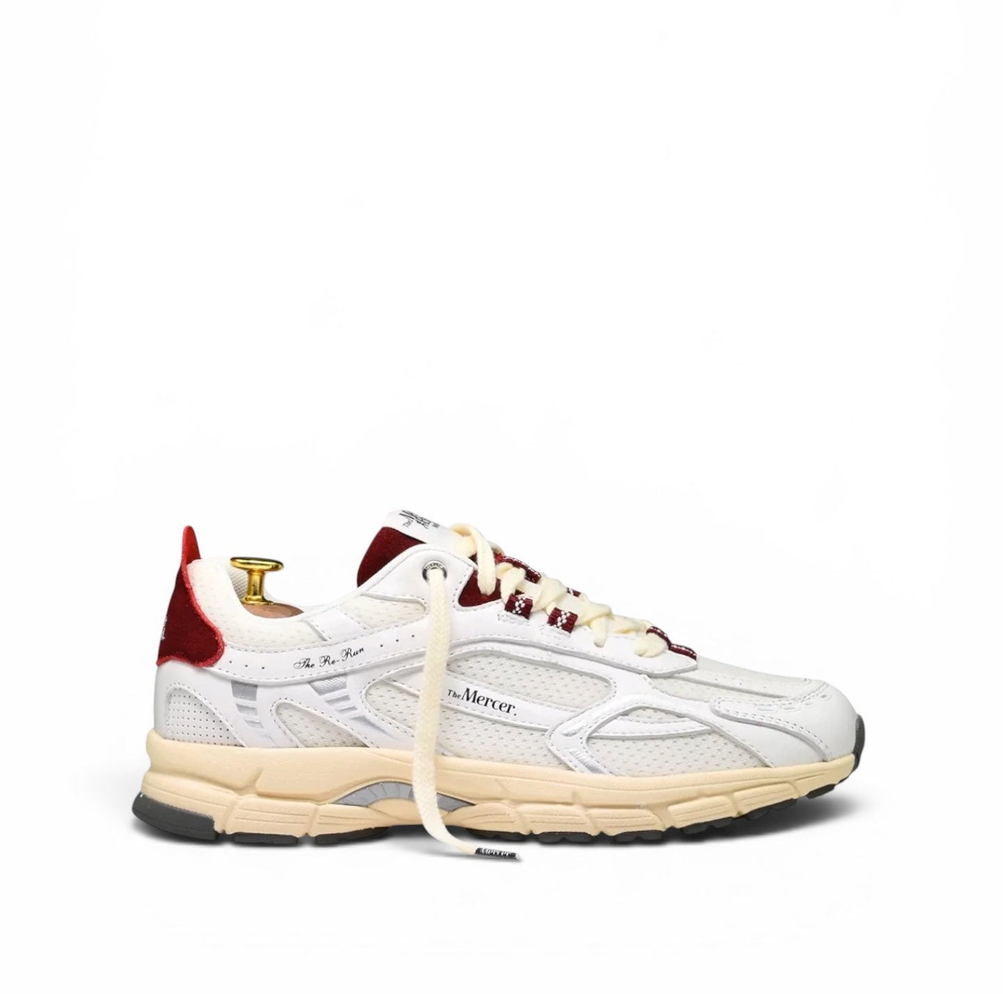 The Mercer brand The Re-Run Vintage nappa white/red