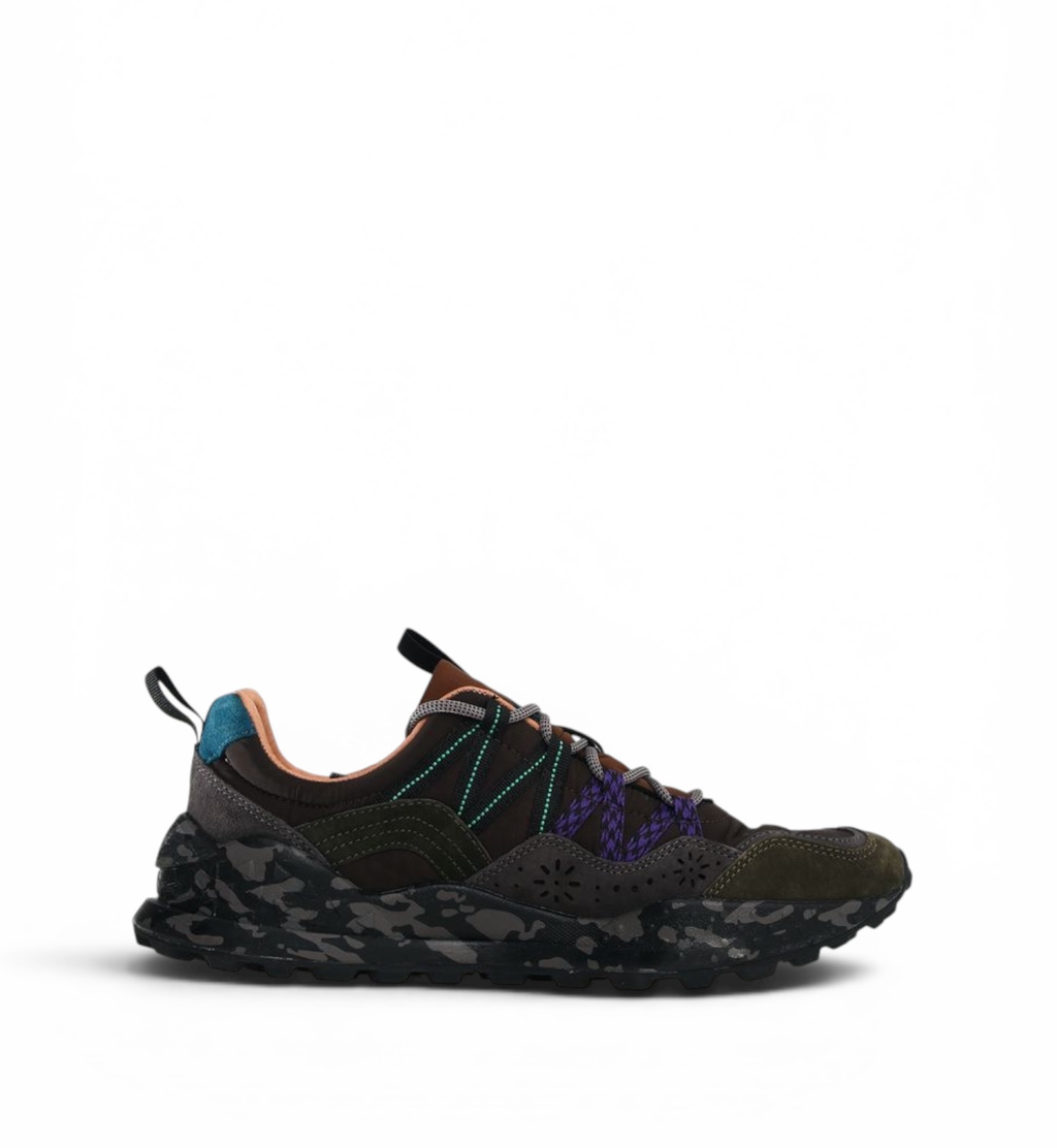 Flower Mountain Washi man anthracite-dark grey-green